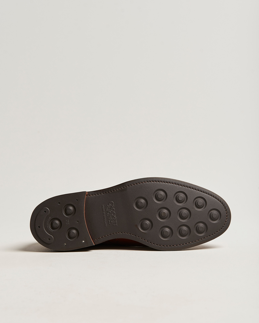 Herr | Brogues | Crockett & Jones | Pembroke Derbys Tan Grained Calf