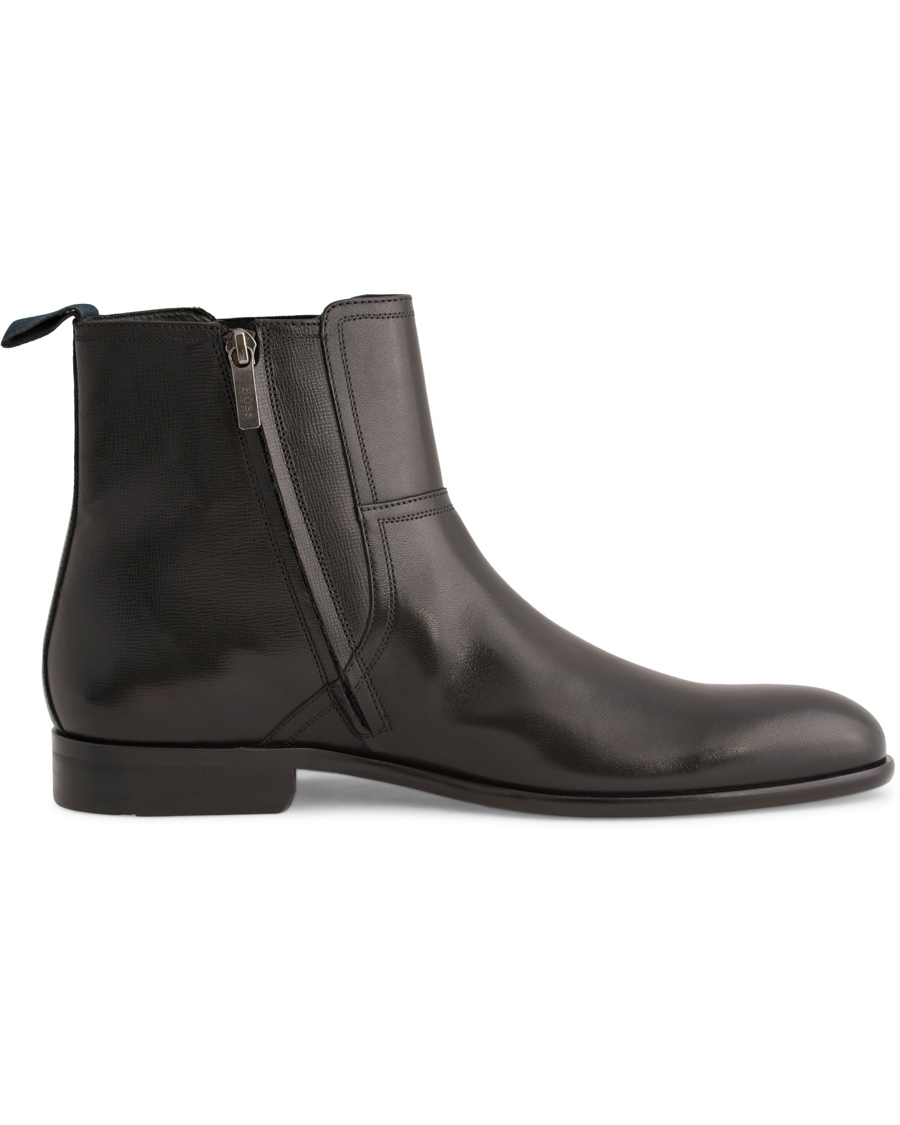 Herr | BOSS Manelo Chelsea Boot Black Calf | BOSS BLACK | BOSS Manelo Chelsea Boot Black Calf