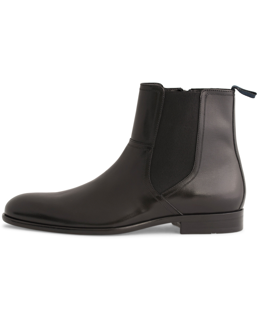 Herr | BOSS Manelo Chelsea Boot Black Calf | BOSS BLACK | BOSS Manelo Chelsea Boot Black Calf