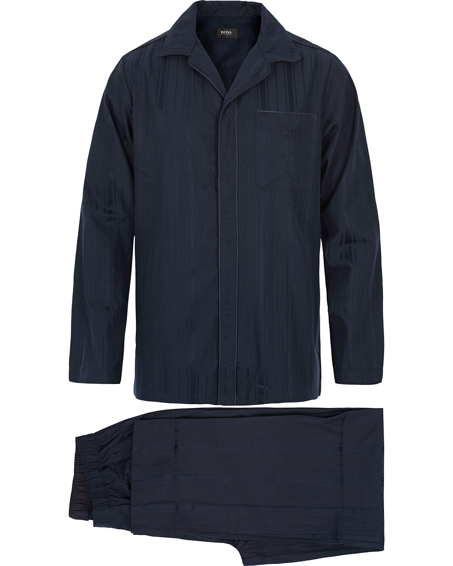 Herr | Underkläder | BOSS BLACK | BOSS Pyjamas 3 Set Long Dark Blue