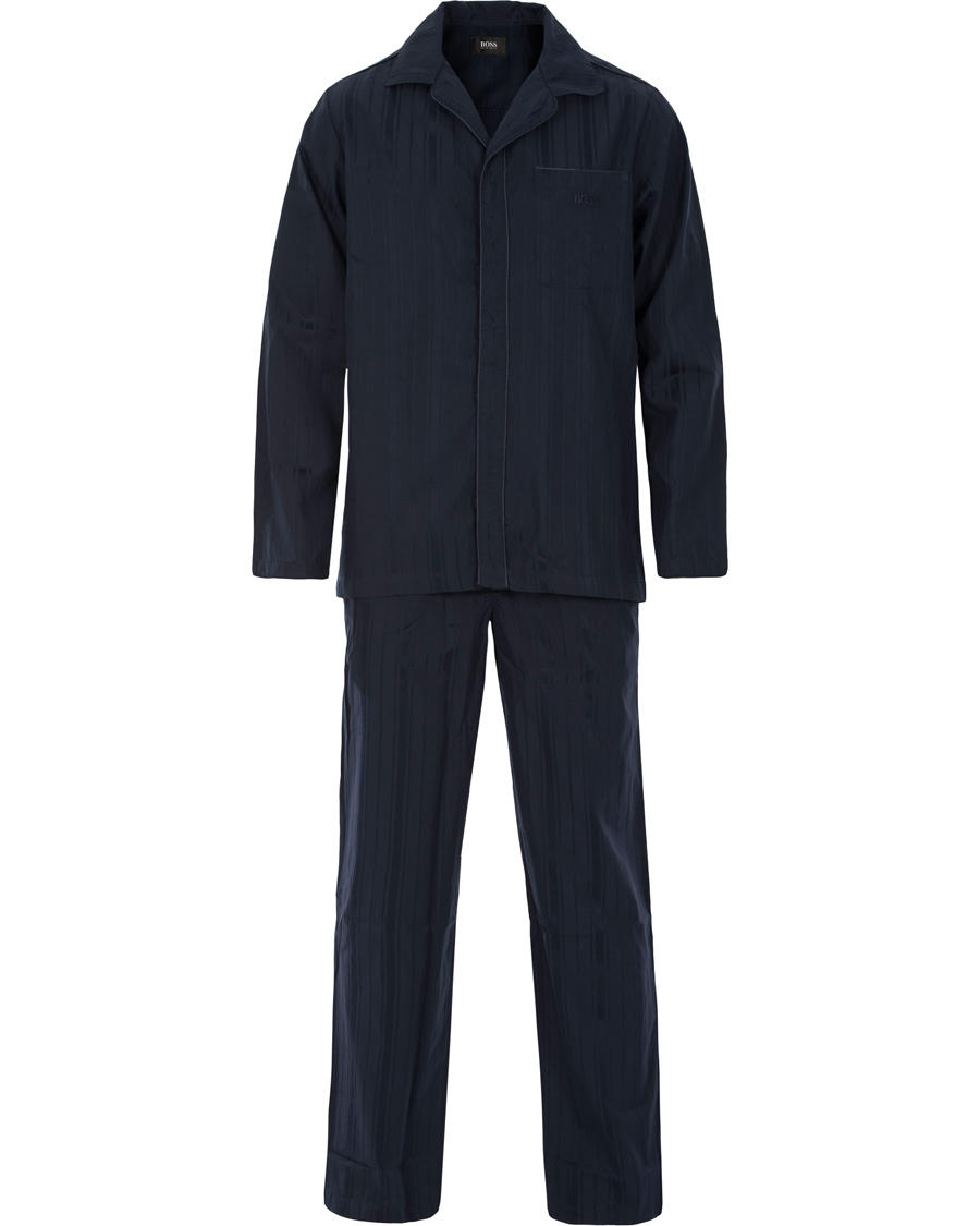 Herr | Underkläder | BOSS BLACK | BOSS Pyjamas 3 Set Long Dark Blue
