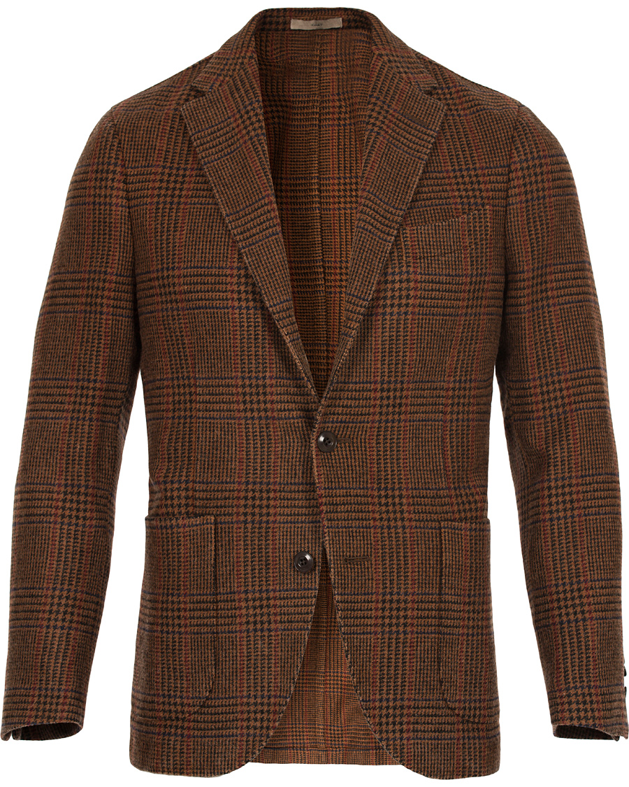 Herr | Kavajer | Boglioli | Dover Patch Pocket Blazer Rost Brown
