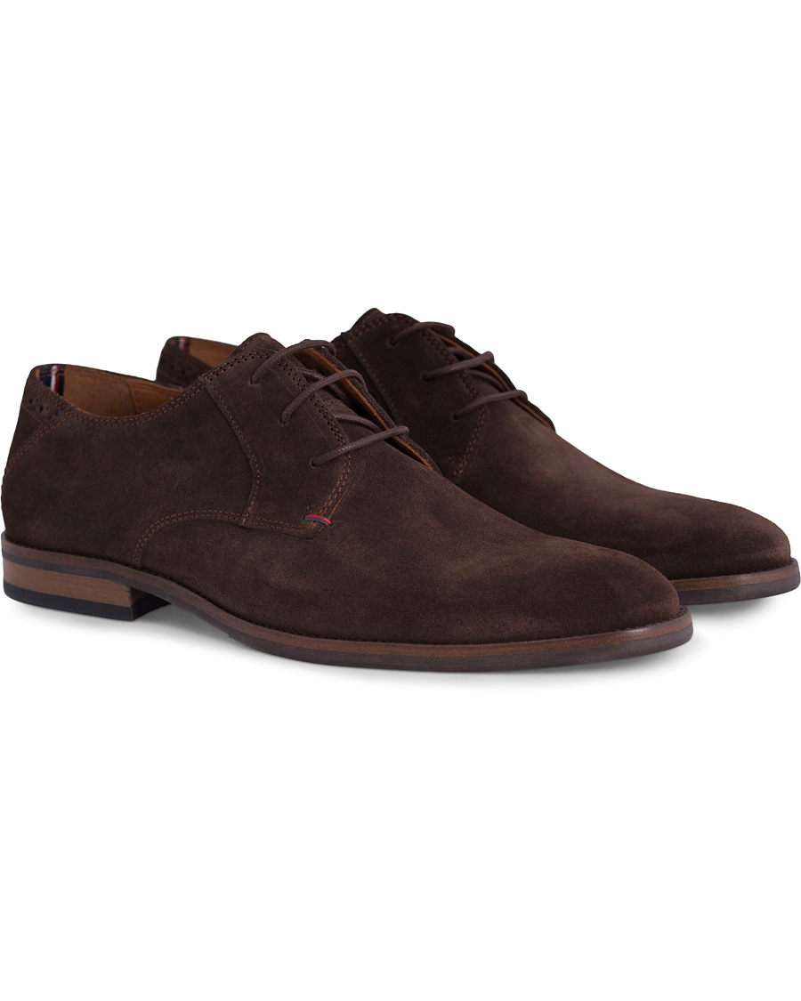Herr | Tommy Hilfiger Dalton 15B Derby Coffee Bean Suede | Tommy Hilfiger | Dalton 15B Derby Coffee Bean Suede