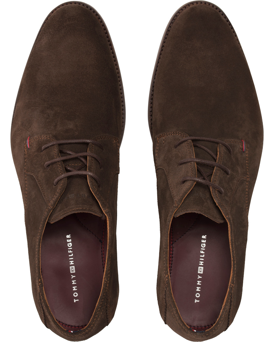 Herr | Tommy Hilfiger Dalton 15B Derby Coffee Bean Suede | Tommy Hilfiger | Dalton 15B Derby Coffee Bean Suede