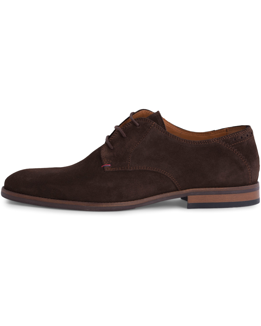 Herr | Tommy Hilfiger Dalton 15B Derby Coffee Bean Suede | Tommy Hilfiger | Dalton 15B Derby Coffee Bean Suede