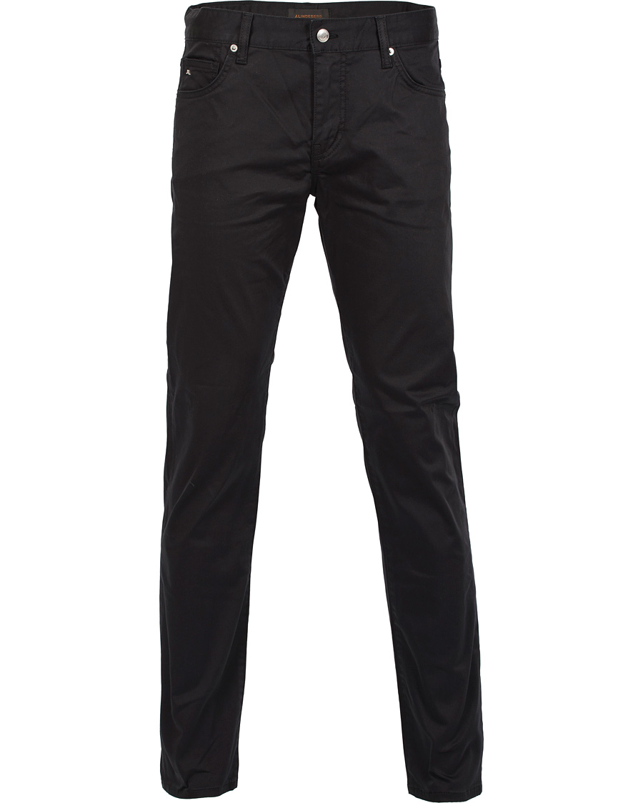 Herr | Jeans | J.Lindeberg | Jay Satin Jeans Black