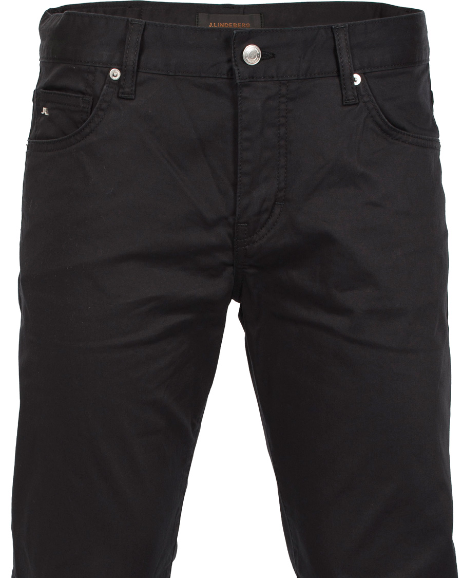 Herr | Jeans | J.Lindeberg | Jay Satin Jeans Black