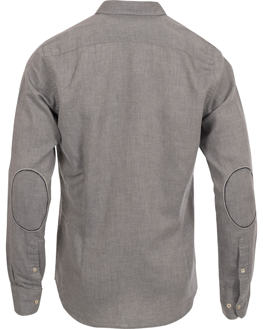 Herr | Skjortor | La Martina | Gaston Flannel Shirt Heather Grey