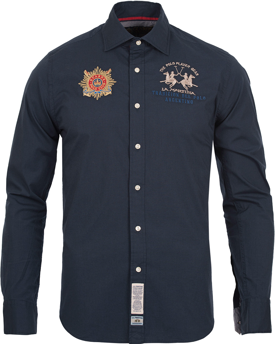 Herr | Skjortor | La Martina | Alfred Guards Shirt Navy