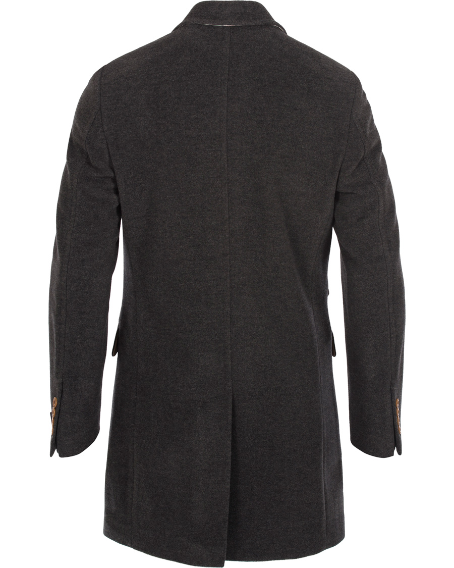 Herr | Jackor | Morris | William Flausch Wool Coat Grey