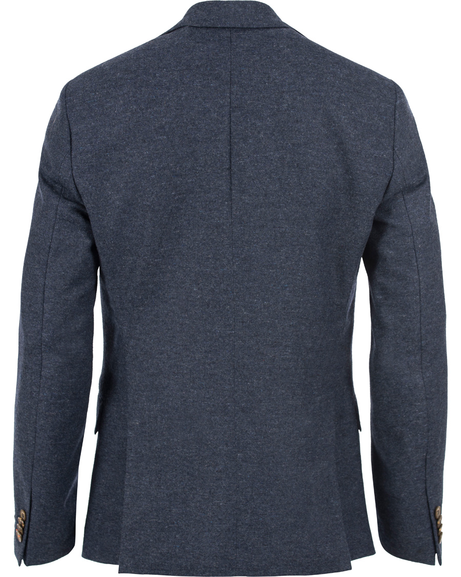 Herr | Kavajer | Morris | Soft Donegal Blazer Old Blue