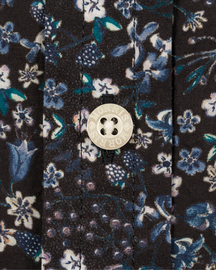 Herr | Skjortor | Morris | New Barrel Liberty Printed Shirt Navy