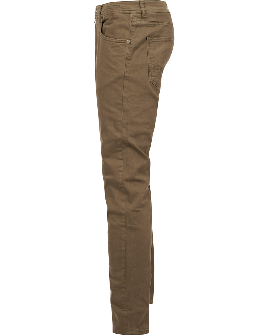 Herr | Byxor | Morris | James Twill 5-Pocket Pants Camel