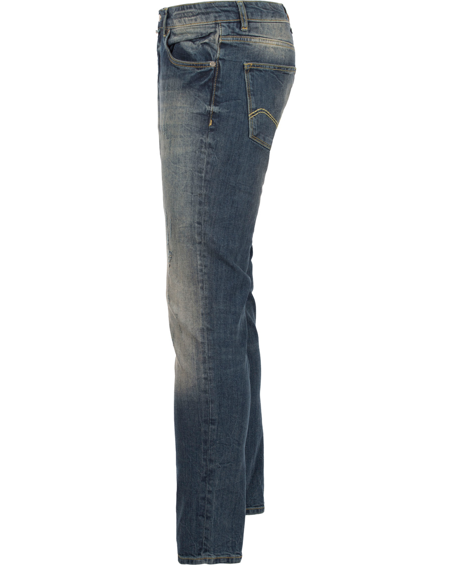 Herr | Jeans | Morris | Steve Vintage Jeans Dar Wash Blue Hole