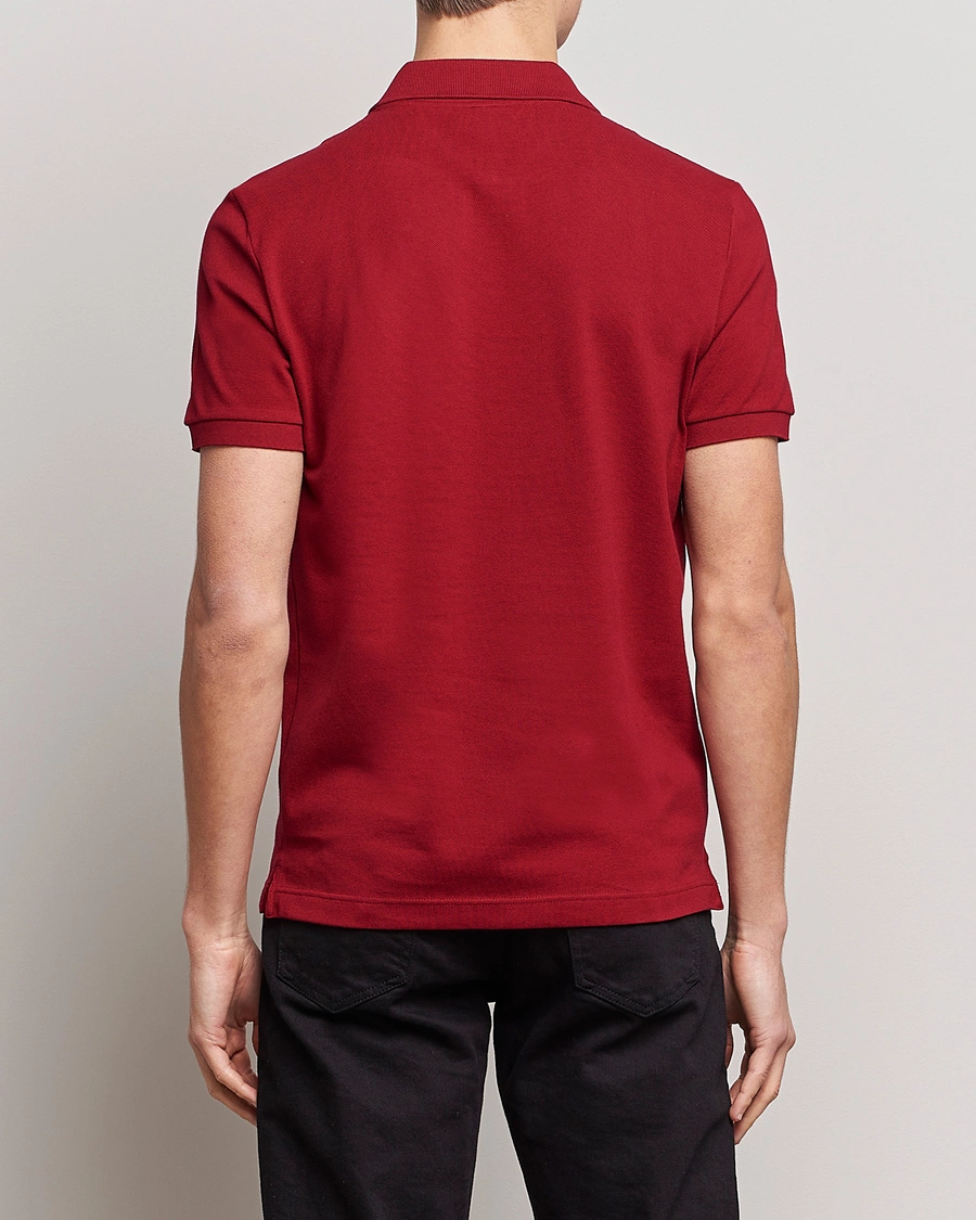 Herr |  | Lacoste | Slim Fit Polo Piké Bordeaux