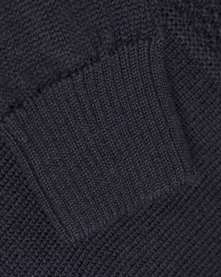 Herr | Tröjor | NN07 | New Andrew Knit Schoeller Sweater Navy