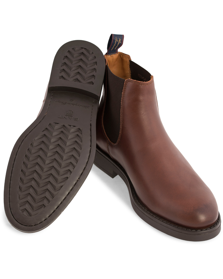 Herr | GANT Oscar Chelsea Boot Calf Cognac | GANT | Oscar Chelsea Boot Calf Cognac