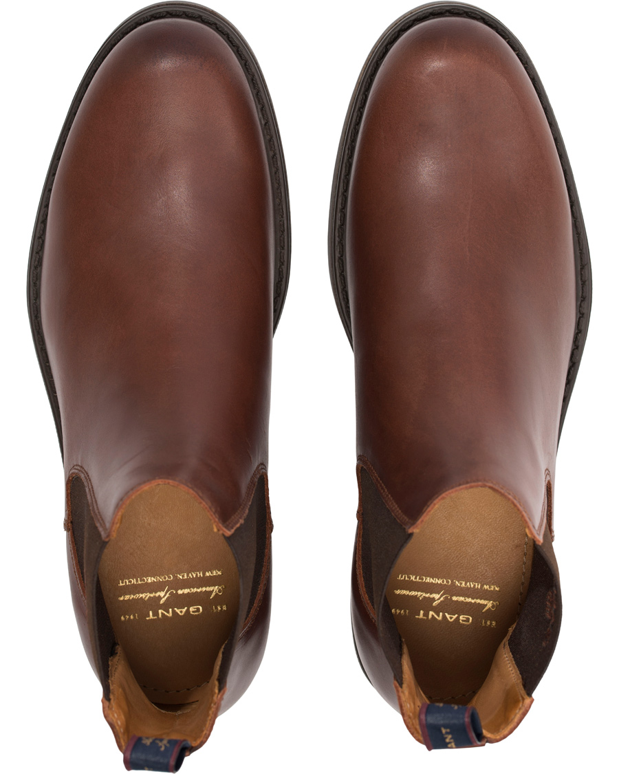 Herr | GANT Oscar Chelsea Boot Calf Cognac | GANT | Oscar Chelsea Boot Calf Cognac