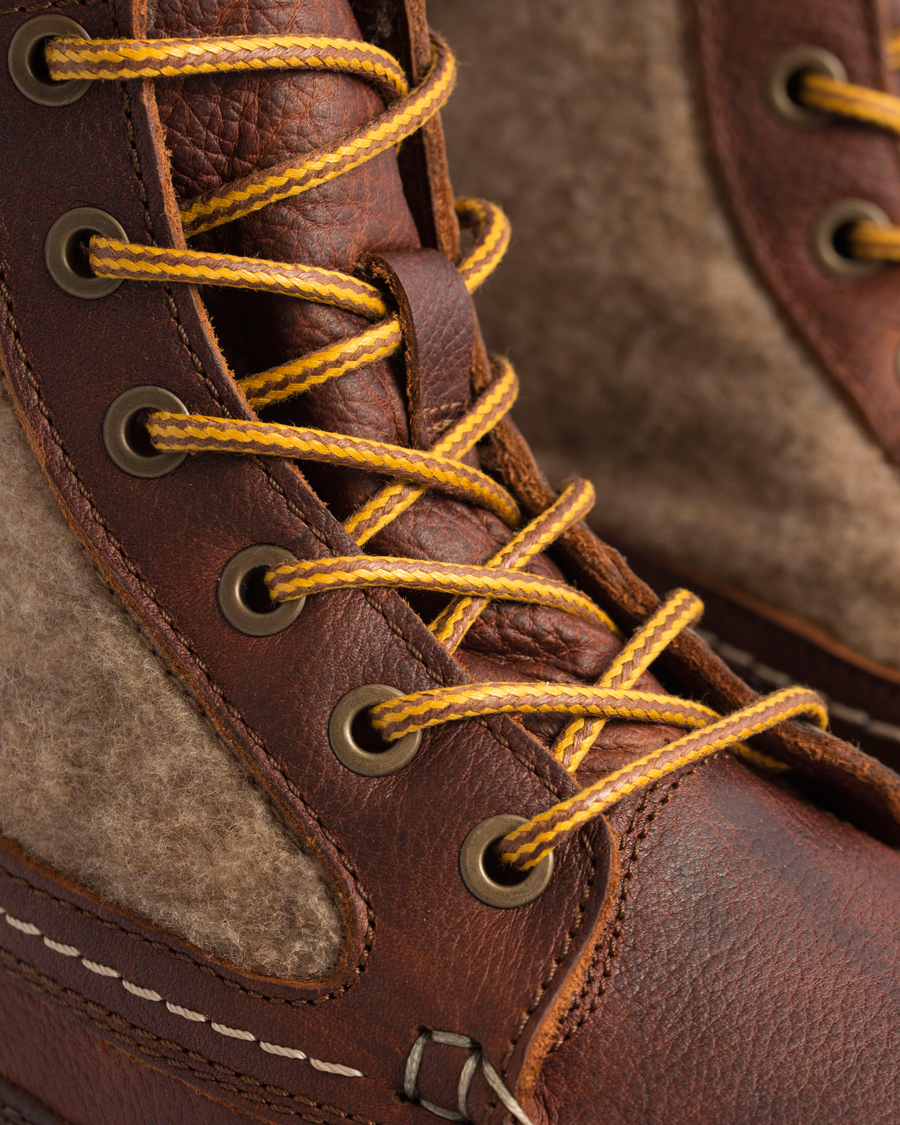 Herr | GANT Huck Boot Calf Textile Cognac | GANT | Huck Boot Calf Textile Cognac