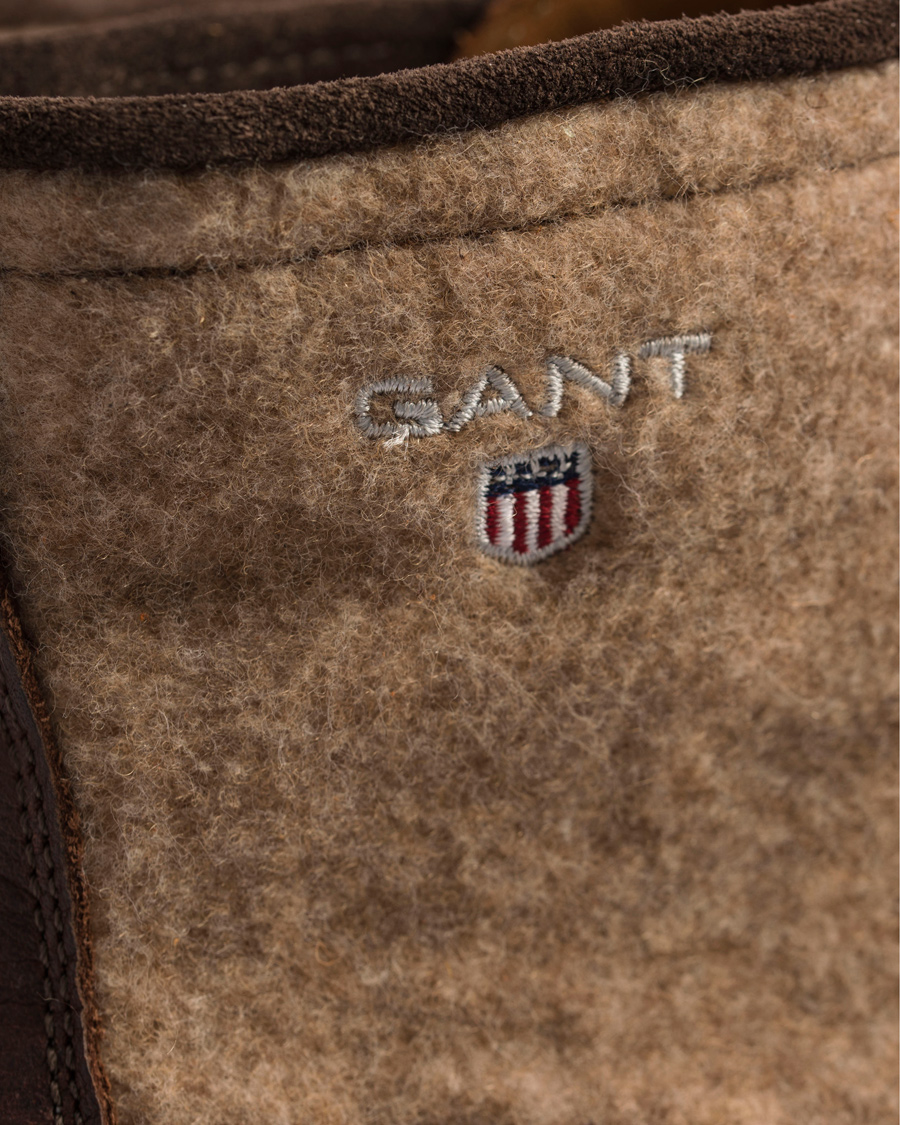 Herr | GANT Huck Boot Calf Textile Cognac | GANT | Huck Boot Calf Textile Cognac