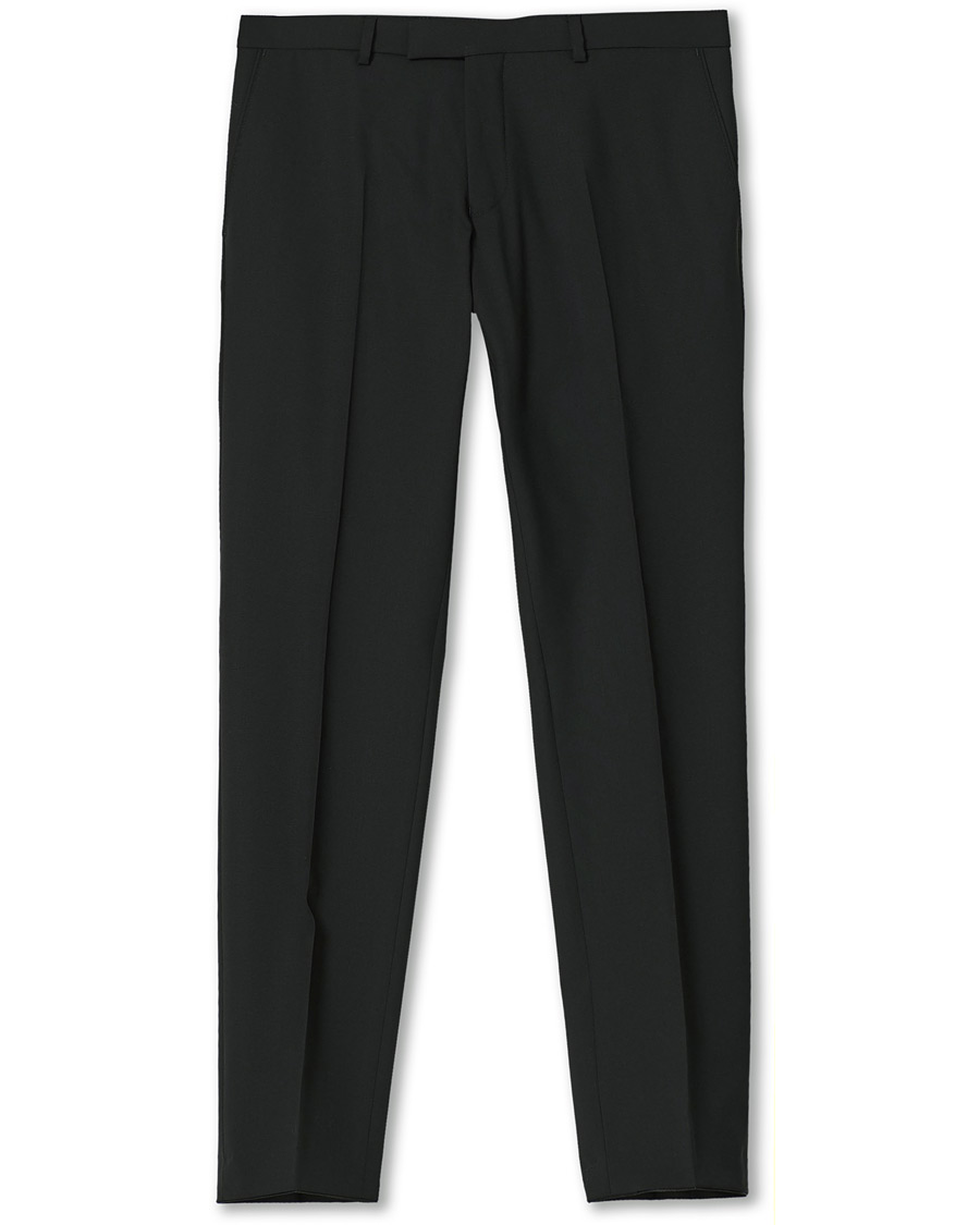 Herr | Byxor | Oscar Jacobson | Damien Trousers Super 120's Wool Black