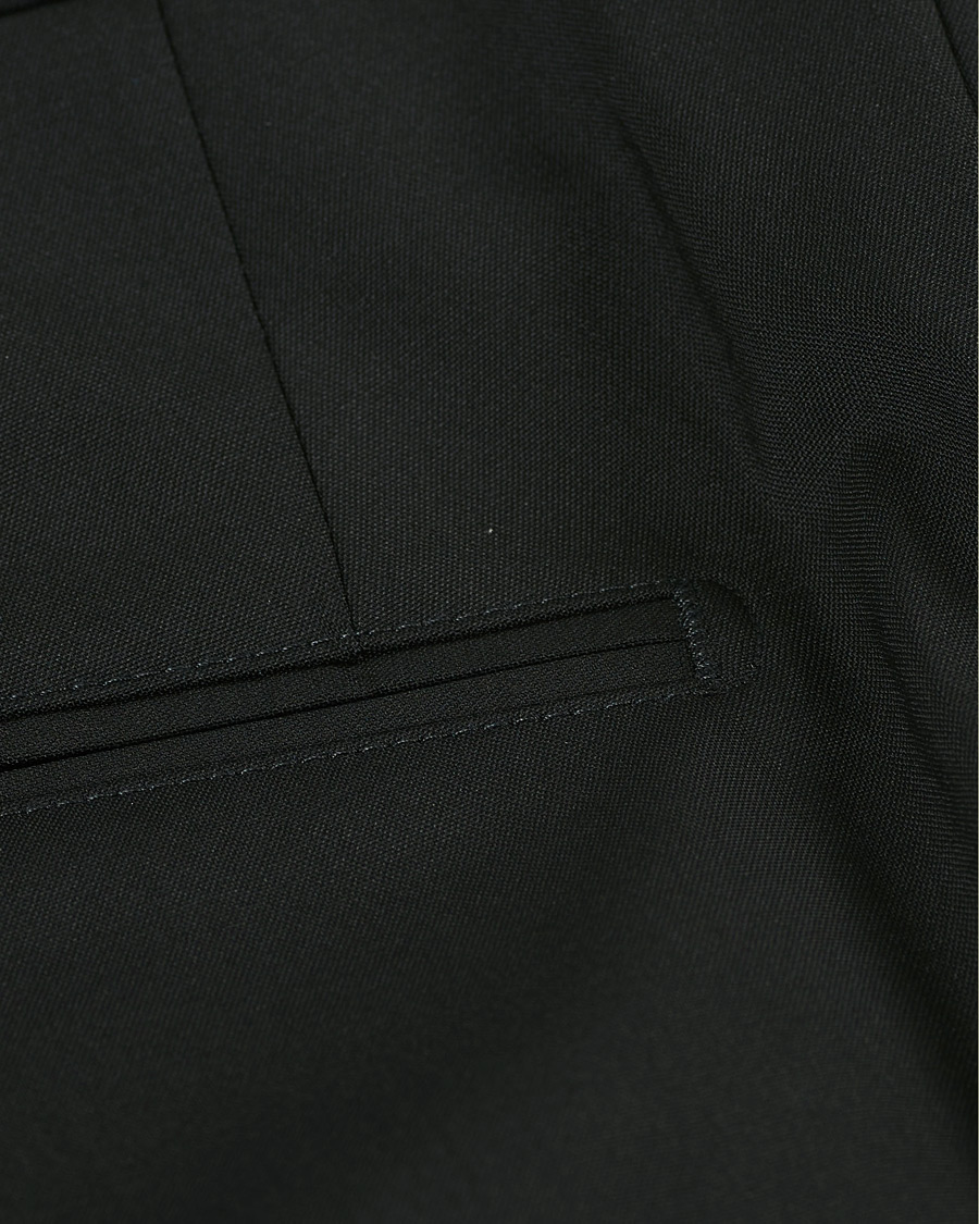 Herr | Byxor | Oscar Jacobson | Damien Trousers Super 120's Wool Black