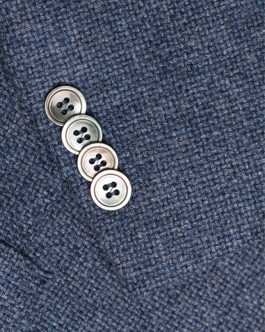 Herr | Kavajer | Oscar Jacobson | Einar Structured Blazer Sky Blue