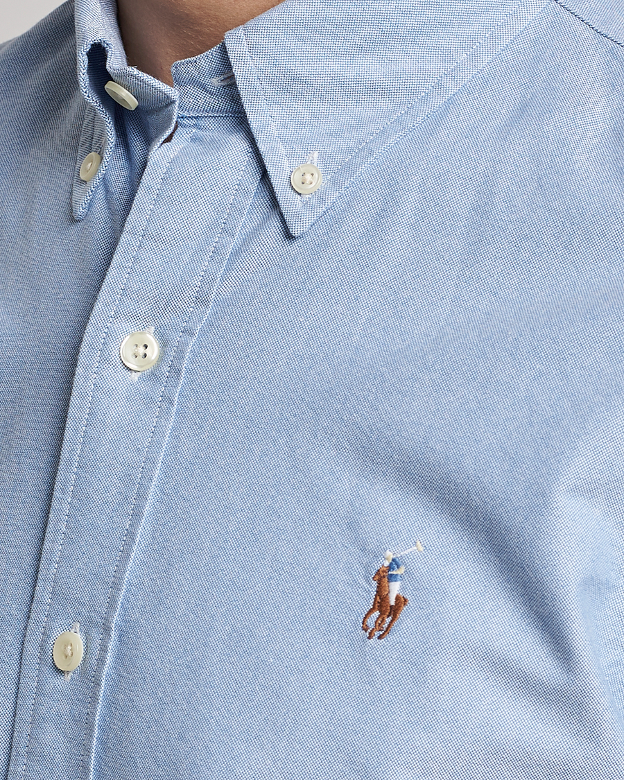 Herr | Skjortor | Polo Ralph Lauren | Custom Fit Oxford Shirt Blue