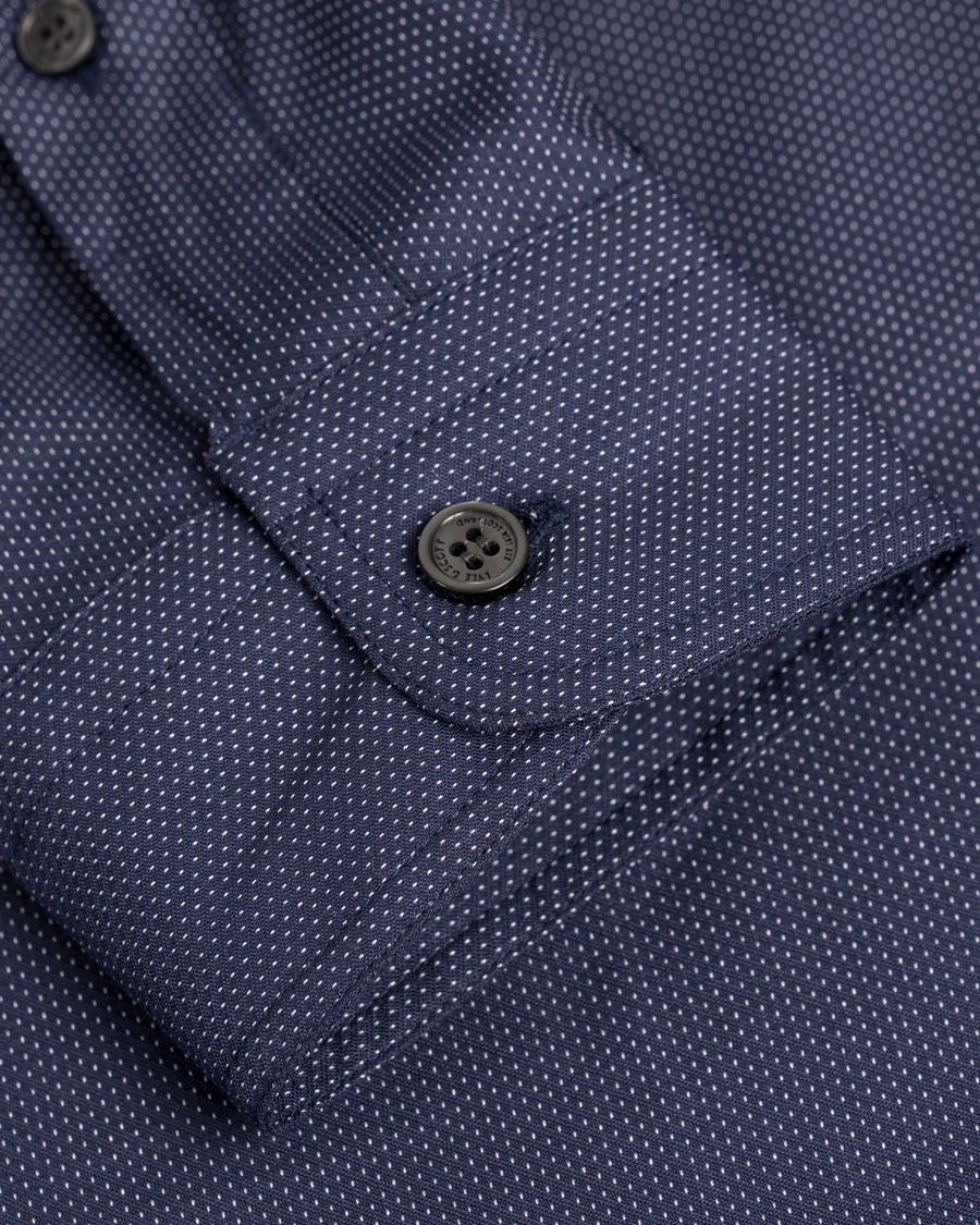Herr | Skjortor | Lyle & Scott | Running Stitch Shirt New Navy