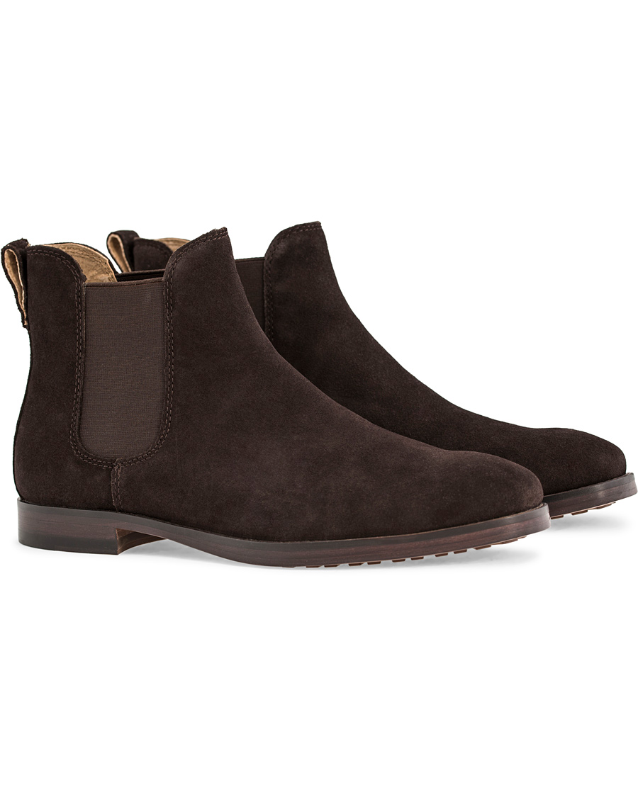 Herr | Polo Ralph Lauren Dillian Chelsea Boot Dark Brown Suede | Polo Ralph Lauren | Dillian Chelsea Boot Dark Brown Suede