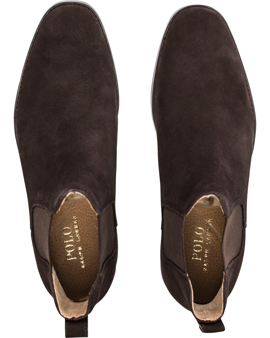 Herr | Polo Ralph Lauren Dillian Chelsea Boot Dark Brown Suede | Polo Ralph Lauren | Dillian Chelsea Boot Dark Brown Suede