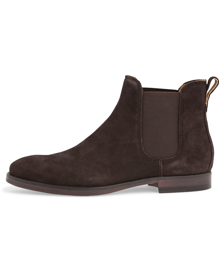 Herr | Polo Ralph Lauren Dillian Chelsea Boot Dark Brown Suede | Polo Ralph Lauren | Dillian Chelsea Boot Dark Brown Suede