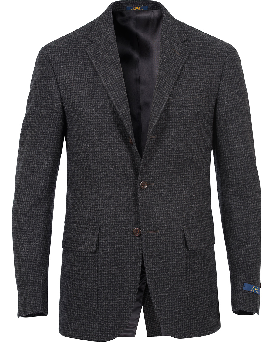 Herr | Kavajer | Polo Ralph Lauren | Clothing Saxony Wool Jacket Charcoal