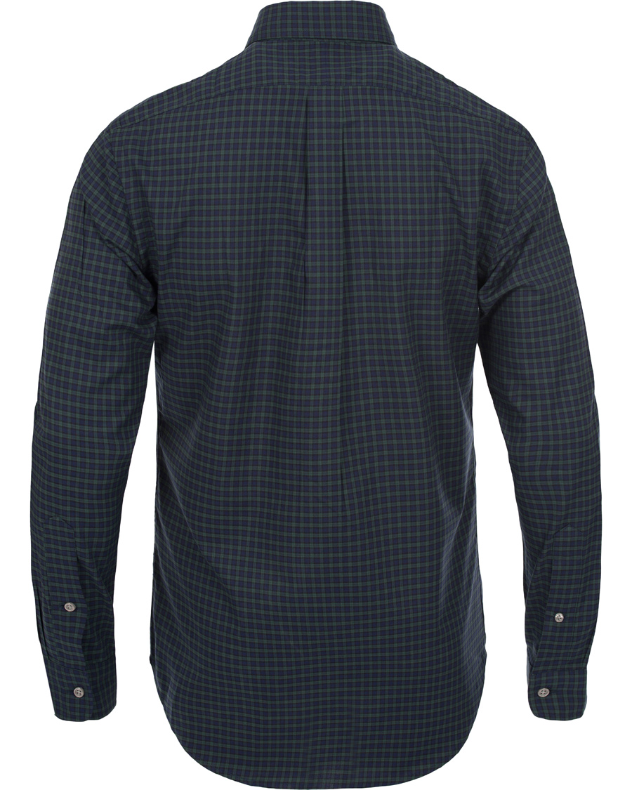 Herr | Skjortor | Polo Ralph Lauren | Slim Fit Twill Shirt Check Green/Blue