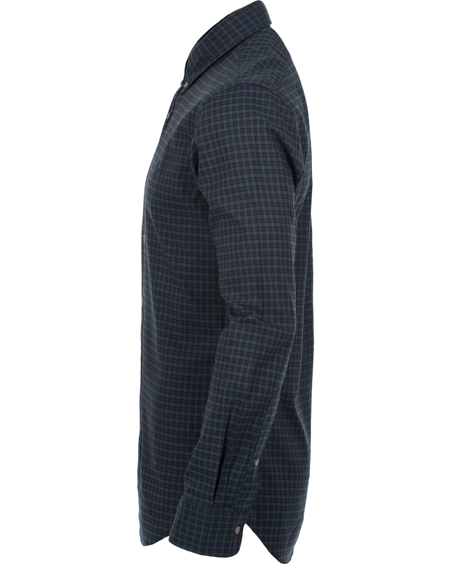 Herr | Skjortor | Polo Ralph Lauren | Slim Fit Twill Shirt Check Green/Blue