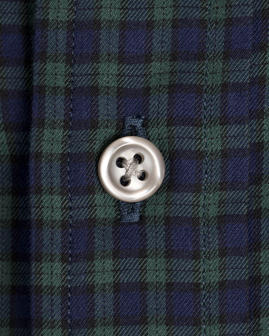 Herr | Skjortor | Polo Ralph Lauren | Slim Fit Twill Shirt Check Green/Blue