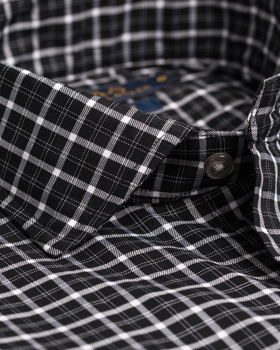 Herr | Skjortor | Polo Ralph Lauren | Slim Fit Estate Shirt Check Black/White