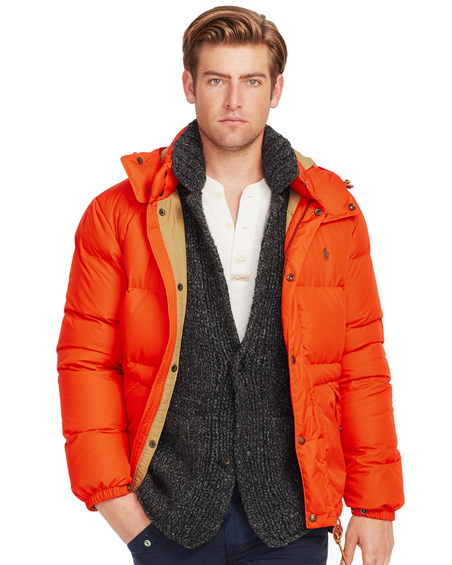 Herr | Jackor | Polo Ralph Lauren | Elmwood Down Jacket Basecamp Orange