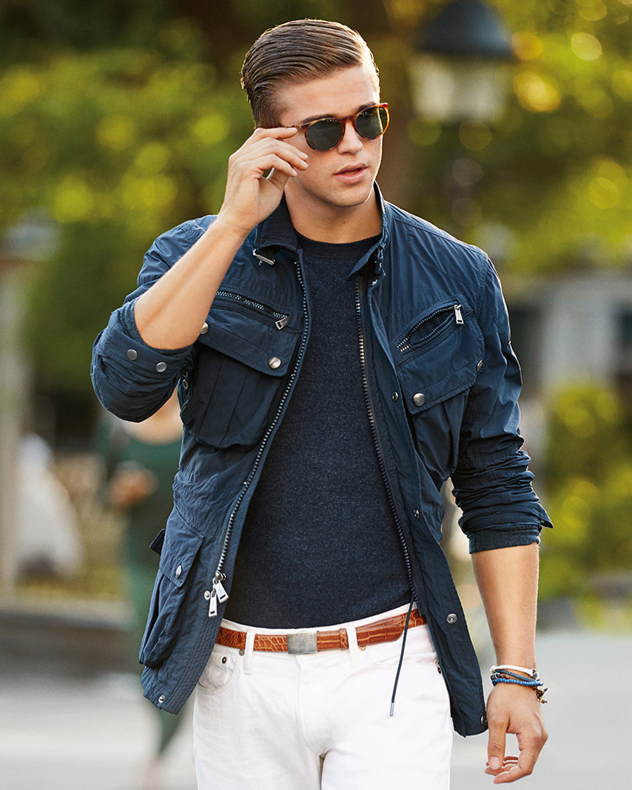 Herr | Jackor | Polo Ralph Lauren | Suspension 4-Pocket Jacket Collection Navy
