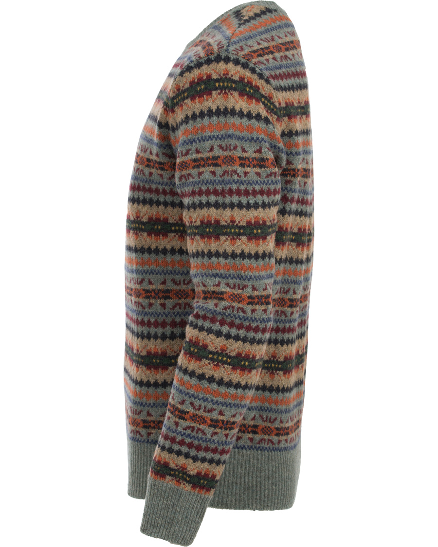 Herr | Tröjor | Polo Ralph Lauren | Crew Neck Wool Sweater Lovat Fair Isle