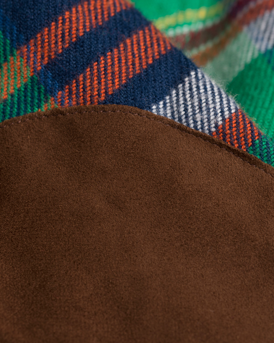 Herr | Skjortor | Polo Ralph Lauren | Matlock Core Fit Flannel Shirt Green/Navy