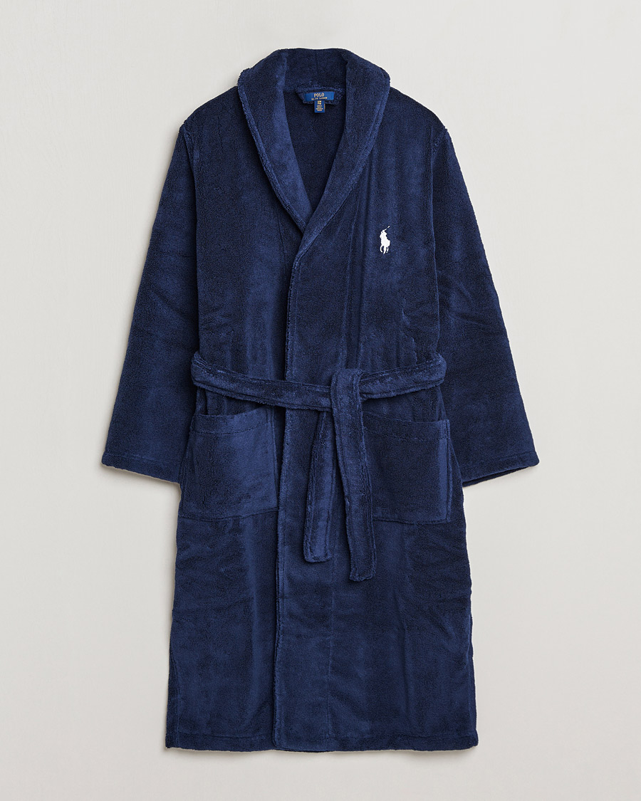 Herr | Pyjamas & Morgonrockar | Polo Ralph Lauren | Shawl Robe Navy