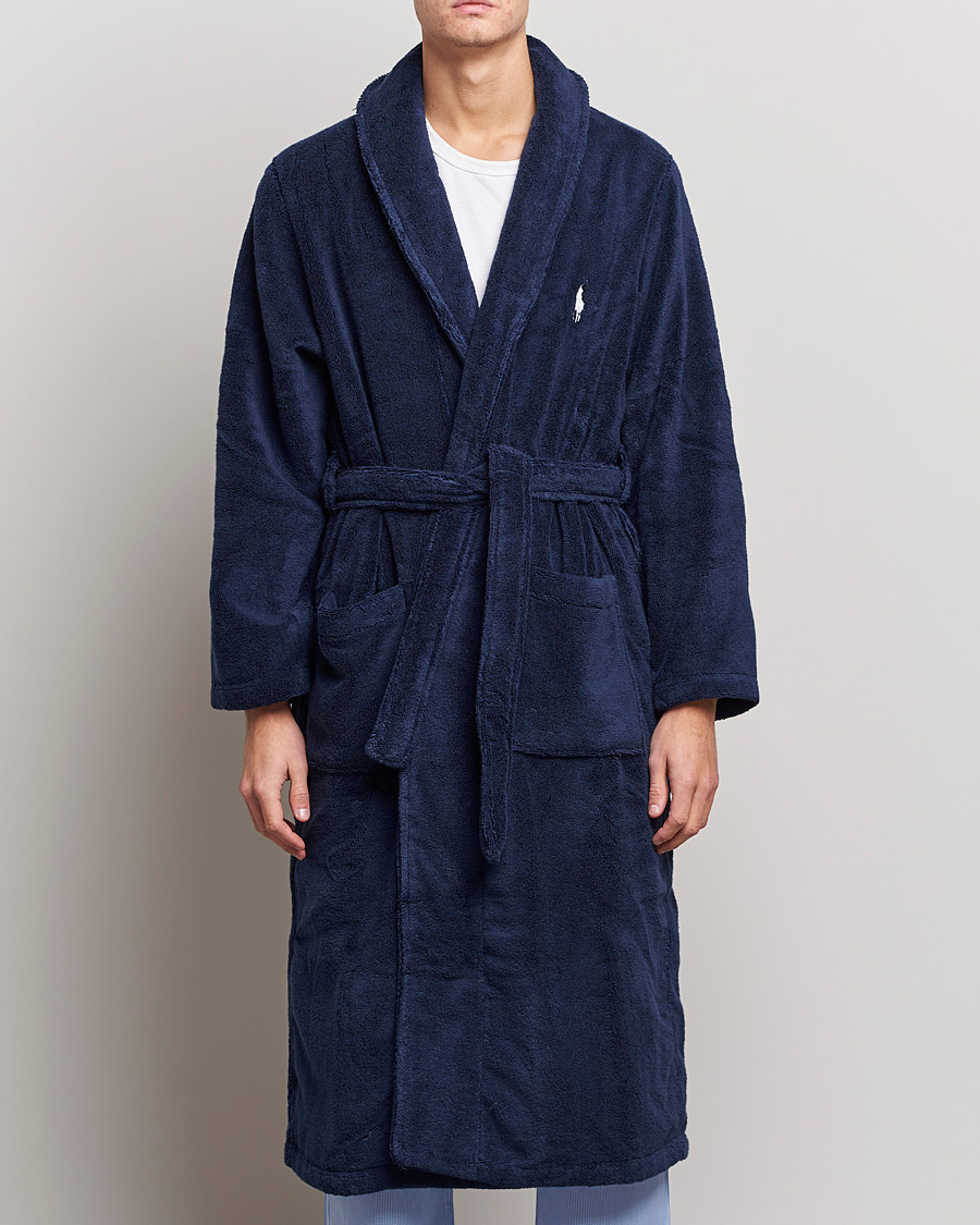 Herr | Loungewear | Polo Ralph Lauren | Shawl Robe Navy