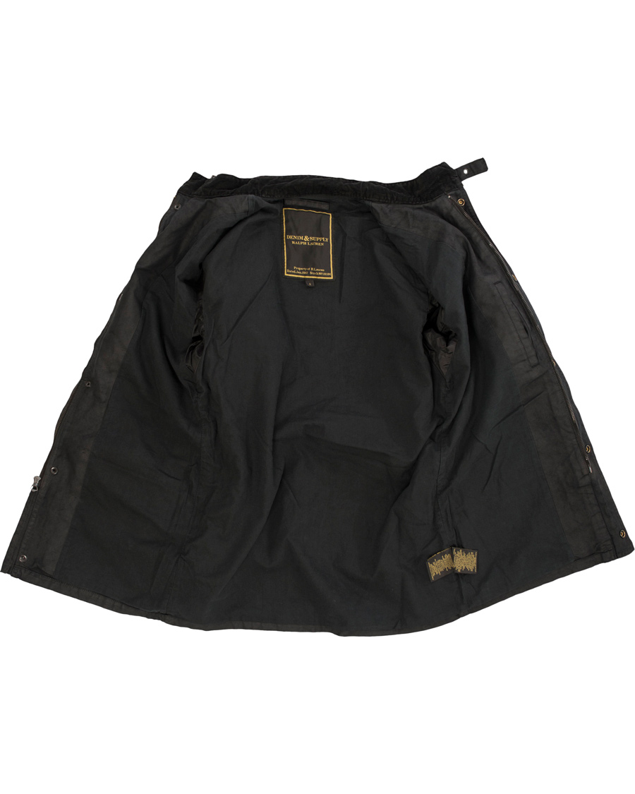 Herr | Jackor | Denim & Supply Ralph Lauren | 4-Pocket Motor Jacket Black