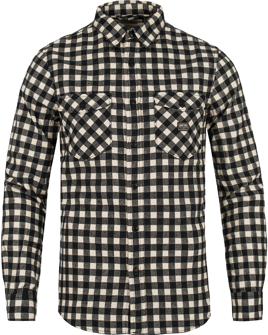 Herr | Skjortor | Denim & Supply Ralph Lauren | Check Shirt Black/White
