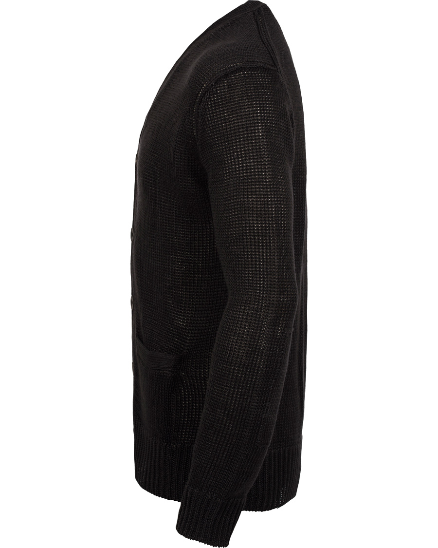 Herr | Tröjor | Polo Ralph Lauren | Linen Cardigan Polo Black