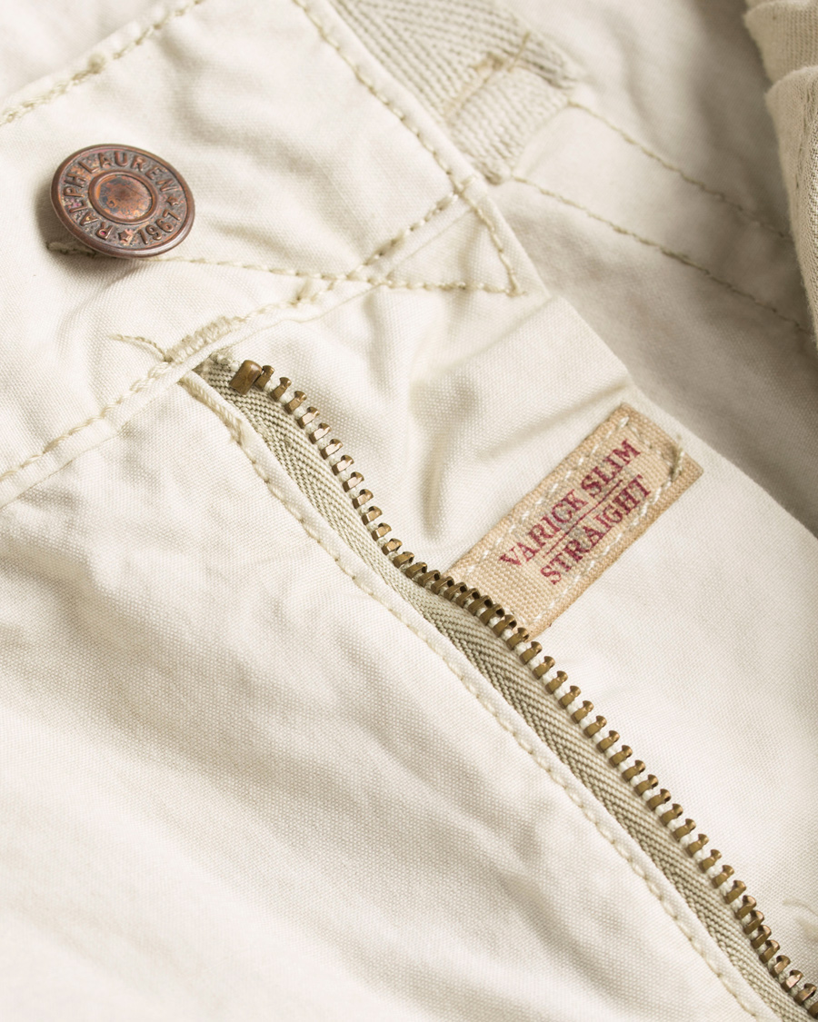 Herr | Byxor | Polo Ralph Lauren | Varick Slim 5-Pocket Pant Classic Stone