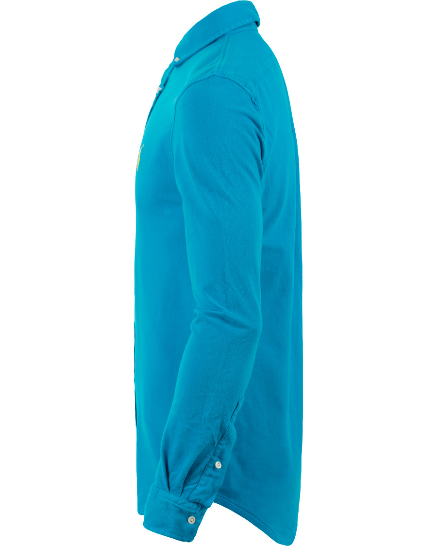 Herr | Skjortor | Polo Ralph Lauren | Featherweight Jersey Shirt Atomic Blue