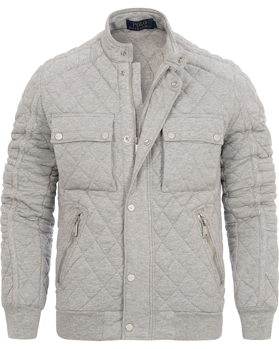 Herr | Jackor | Polo Ralph Lauren | Full-Zip Moto Jacket Rugby Heather