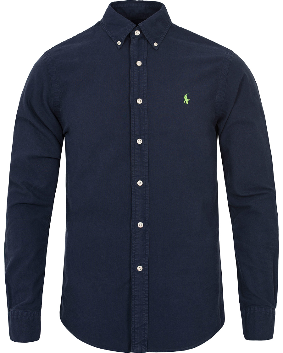Herr | Skjortor | Polo Ralph Lauren | Slim Fit Oxford Shirt Newport Navy